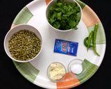 A picture of step 1 of Sprouts Moong  Dhokla.