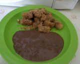 Diós gnocchi, csokiöntettel recept fázis 19 fotója