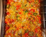 A picture of step 9 of Mike's Southwestern Chicken Thighs Over Rice.