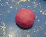 Foto langkah ke 8 dari resep Donat buah naga merah.