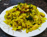 A picture of step 6 of Kanda poha.