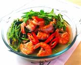 Hình bước làm 8 của món Canh chua trái Bần ổi