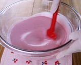 A picture of step 7 of Creamy Strawberry Milk Jelly Pudding.