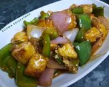 ड्राई चिल्ली पनीर (dry chilli paneer recipe in Hindi) रेसिपी चरण 7 फोटो