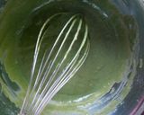 A picture of step 5 of Palak Paneer roll.