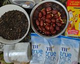 Hình bước làm 1 của món Trà sữa handmade by Hân, không bột béo nhưng vẫn béo🧋🧋🧋
