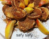 صورة لخطوة 4 من وصفة بان كيك التفاح(بالحبة الكاملة)