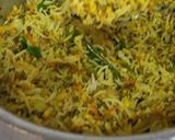 A picture of step 7 of Quick Sprout Salad Masala Rice.