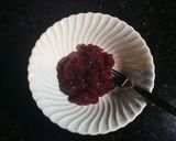 A picture of step 2 of Vinaigrette from Cranberry Sauce.