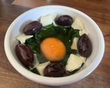 A picture of step 1 of King Charles’ Baked Eggs à la Med.
