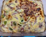 Csőben sült rakott kelbimbó recept fázis 5 fotója
