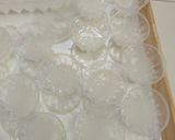 Foto langkah ke 1 dari resep Silky pudding + jelly Kelapa.