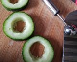 Une image de l'étape 2 de 🥒Fleurs en Concombre.