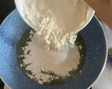A picture of step 1 of Singhare Ke Aate Ki Sukadi (Gluten-free & Falahari).