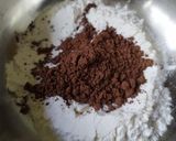 A picture of step 1 of Brownie Cake.