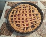 Foto del paso 9 de la receta: Pasta frola de membrillo y chocolate con saborcito a miel