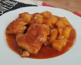 Foto del paso 11 de la receta: Contramuslos de pollo con patatas en salsa de whisky