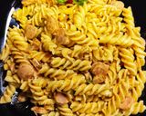 A picture of step 8 of Riscossa Macaroni With Chicken Sausages 😋.