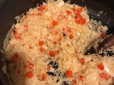 Arroz al azafrán con pollo