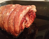 Foto del paso 8 de la receta: Cerdo al horno con salsa de manzana al jengibre y verduras al vapor