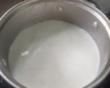 A picture of step 2 of Fasting special sabudana kheer with dryfruits and jaggery.