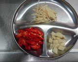 山蘇炒剝皮辣椒(簡單料理)的食譜步驟4照片
