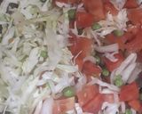 A picture of step 3 of Mix veg biryani.
