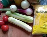 Gluténmentes mexikói bab ragú puliszkával és káposzta salátával recept fázis 1 fotója