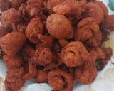 A picture of step 3 of Soya fry.