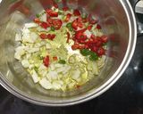 A picture of step 2 of Risotto with Langoustines.