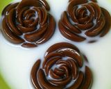 Foto langkah ke 4 dari resep Puding Coklat Kuah Susu.