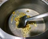 A picture of step 2 of One pot chicken green rice.