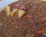 Foto del paso 1 de la receta: Lentejas con chorizo