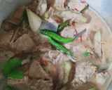 Foto langkah ke 4 dari resep Sayur jantung pisang.