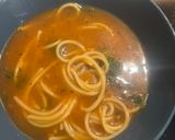 A picture of step 5 of Soupy Tangy Spaghetti 🍝.