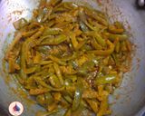 A picture of step 5 of Parval sabzi (Pointed Gourd Sabzi).