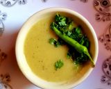 A picture of step 7 of Moong daal.