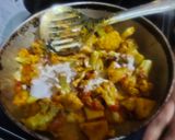 A picture of step 5 of Malai Gobhi.