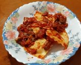 Foto del paso 7 de la receta Ravioli rellenos de gorgonzola con salsa de tomate y portobellos