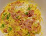 A picture of step 3 of Ham, Egg, & Cheese Breakfast Sandwich.