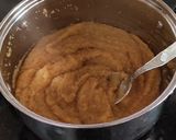 A picture of step 3 of Jaggery Rava kesari.