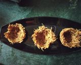 A picture of step 4 of Sweet sevaiya ki tokari.