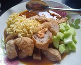 Foto langkah ke 9 dari resep Pempek Irit tanpa Ikan.