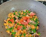 A picture of step 4 of Kodo millet poha.