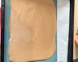 Une image de l'étape 1 de Roulé crème chocolat banane.