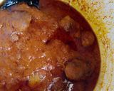 A picture of step 20 of Meat balls stew.