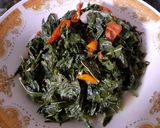 Foto langkah ke 4 dari resep Tumis daun singkong simpel.