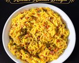 A picture of step 10 of Vermicelli & Green Tuver Dal Upma.