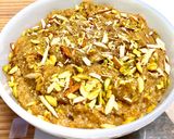 A picture of step 9 of Nishaaste ka Halwa(Soaked Whole wheat flour Sheera).