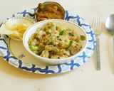 A picture of step 5 of Quinoa Pongal.